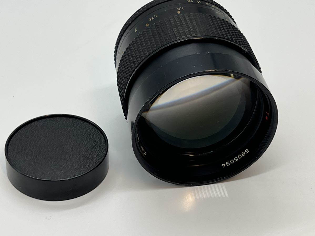 Carl Zeiss PLANAR T* 85㎜ F1.4 CONTAXマウント-