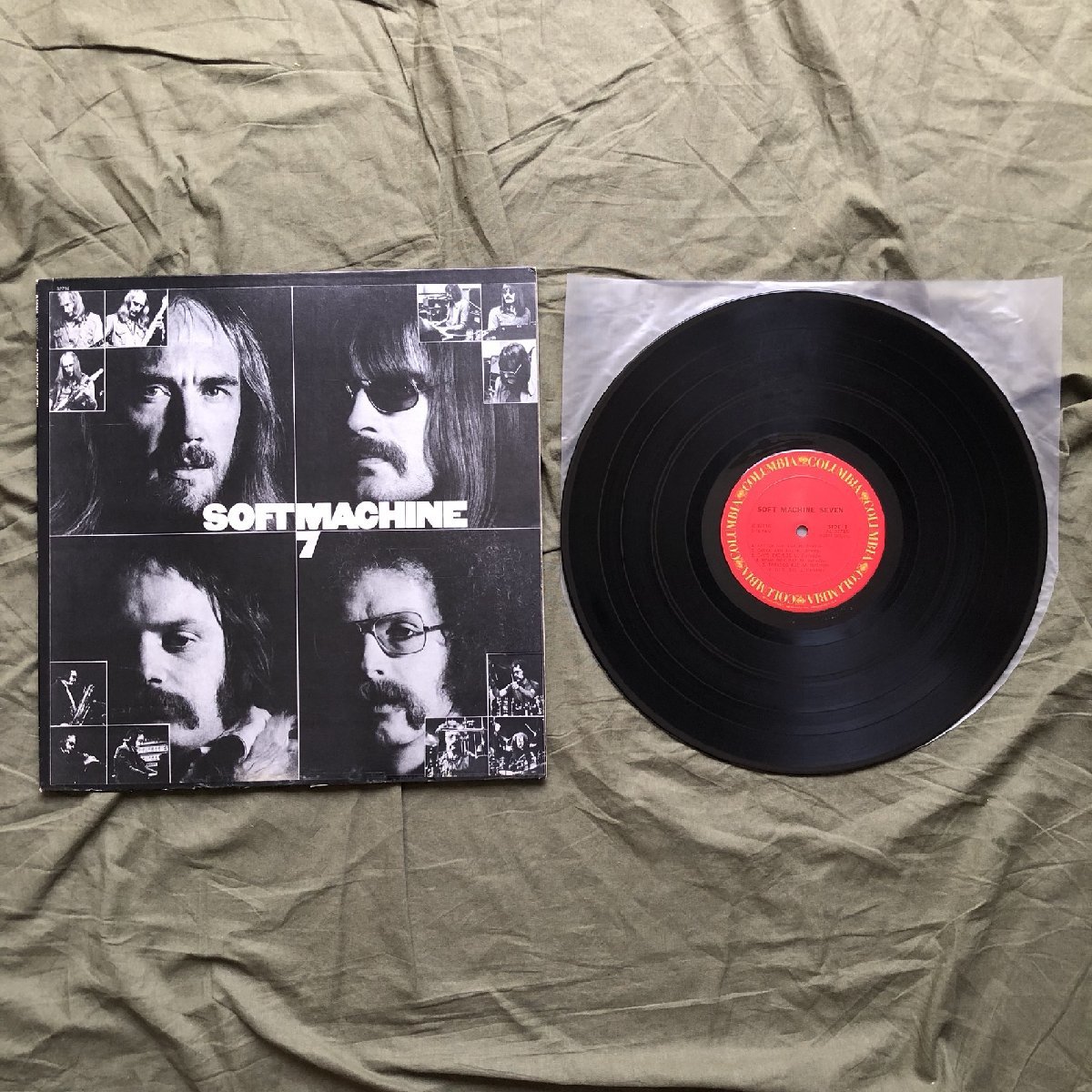 良盤 1974年 米国盤 ソフト・マシーン Soft Machine LPレコード セブン 7 Seven: Acid Fusion Rock_画像5