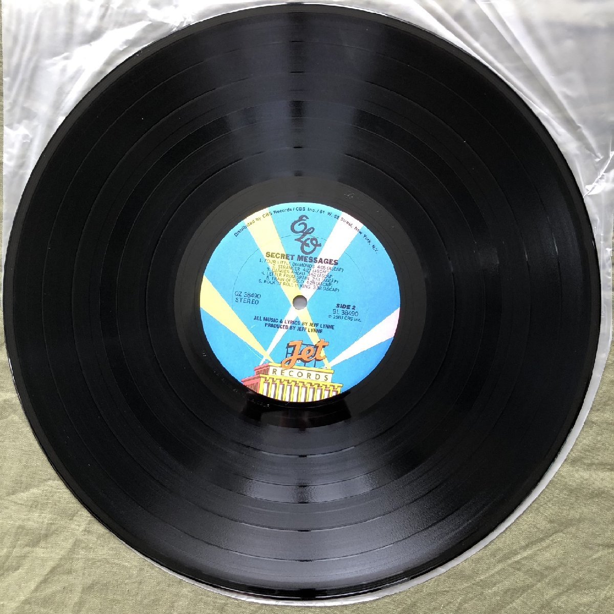 美盤 1983年 米国初盤 Electric Light Orchestra (ELO) LPレコード シークレット・メッセージ Secret Messages 名盤 Jeff Lynne_画像9