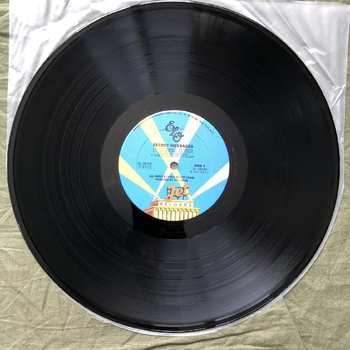 美盤 1983年 米国初盤 Electric Light Orchestra (ELO) LPレコード シークレット・メッセージ Secret Messages 名盤 Jeff Lynne_画像8