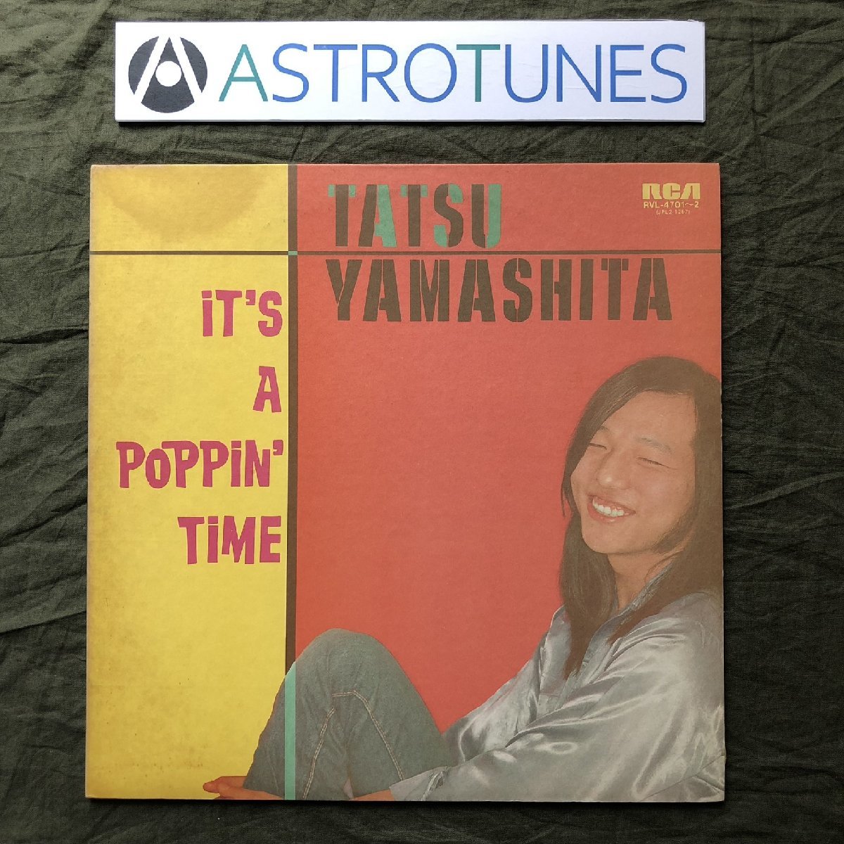 傷なし美盤 1978年 山下達郎 Tatsuro Yamashita 2枚組LPレコード イッツ・ア・ポッピン・タイム It's A Poppin' Time 名盤 坂本龍一_画像1