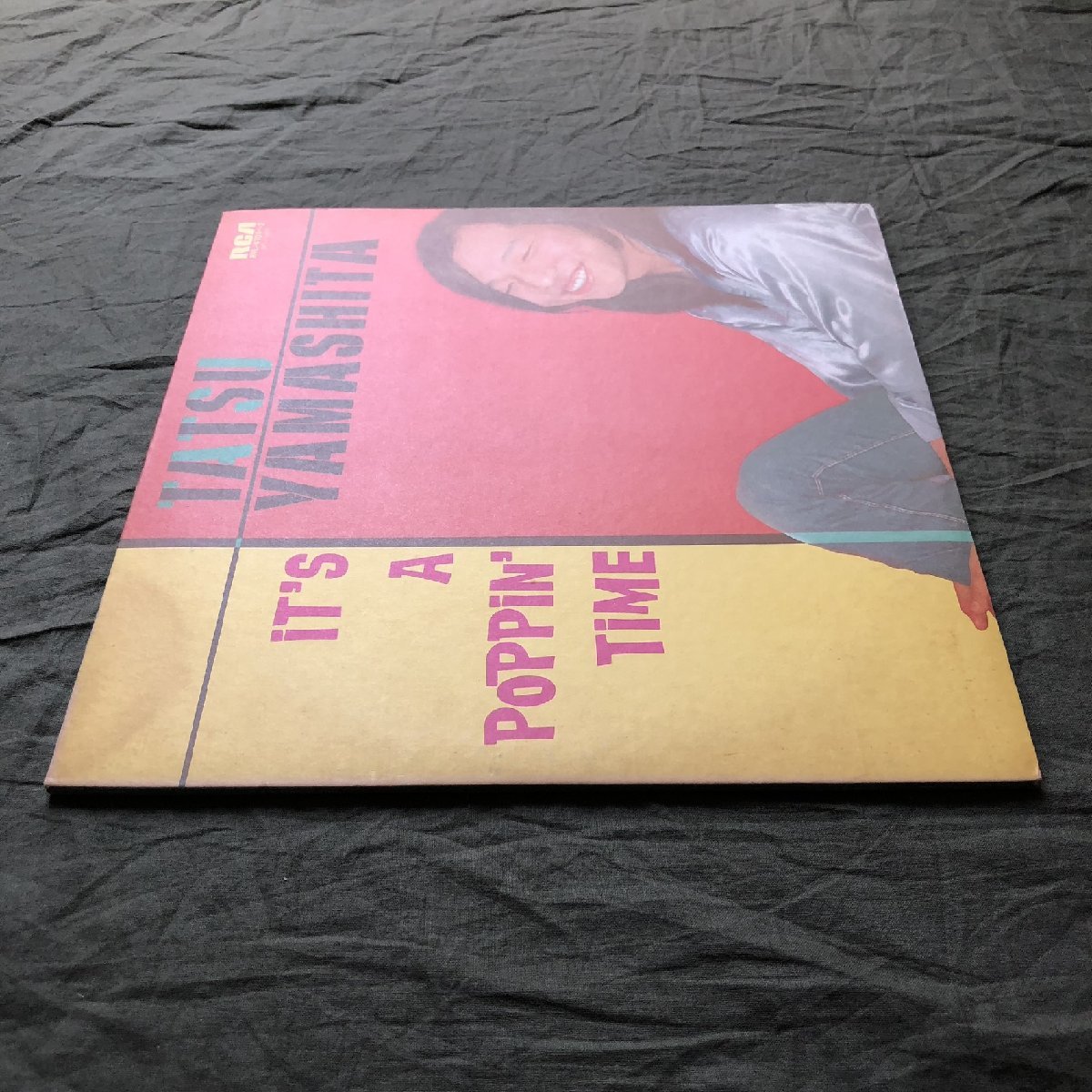 傷なし美盤 1978年 山下達郎 Tatsuro Yamashita 2枚組LPレコード イッツ・ア・ポッピン・タイム It's A Poppin' Time 名盤 坂本龍一_画像3