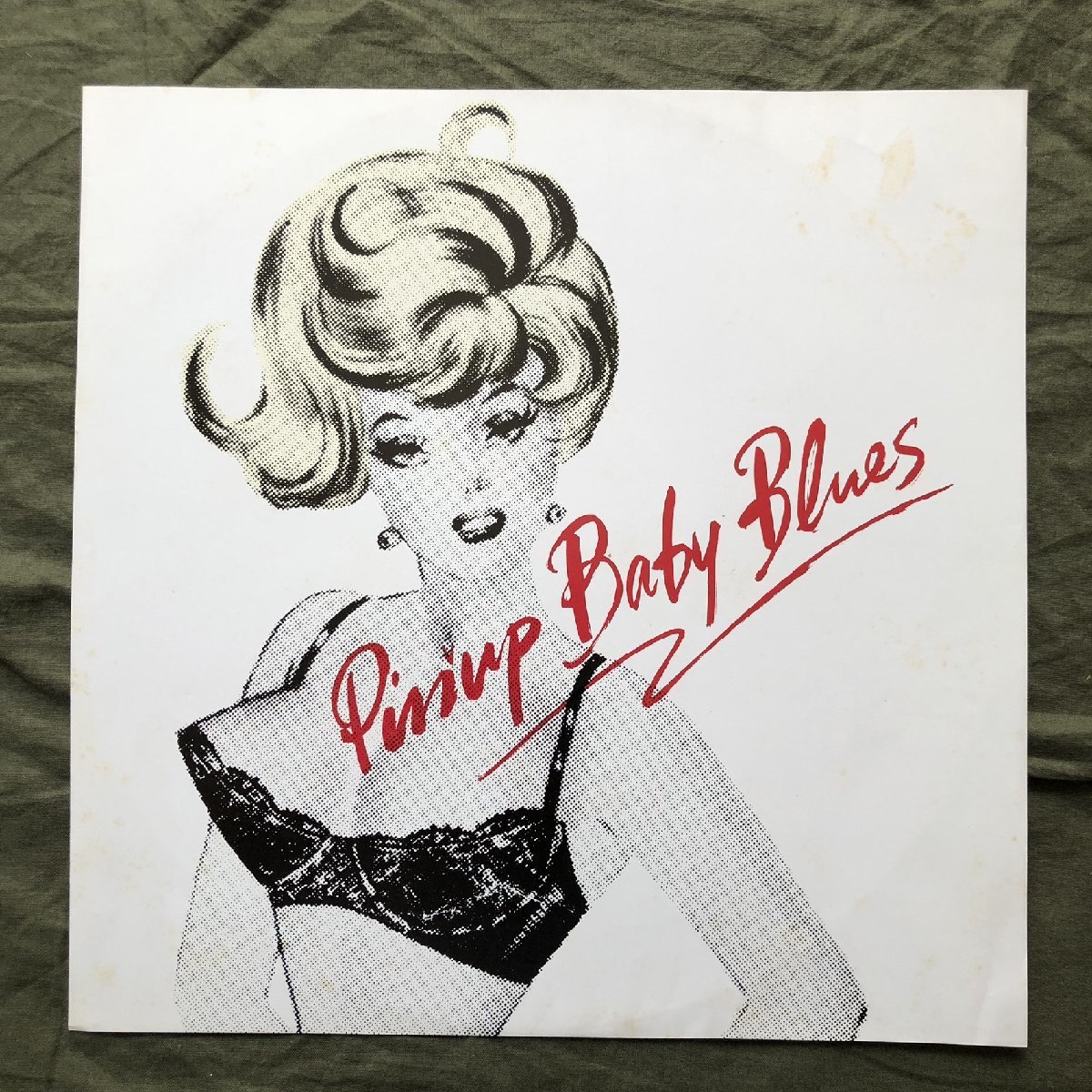 美盤 1981年 シーナ＆ロケッツ Sheena & The Rokkets LPレコード ピンナップ・ベイビー・ブルース Pinup Baby Blues 帯付 J-Rock 鮎川誠_画像6