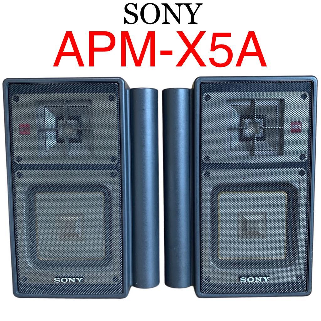 保証付き】SONY APM-X5A ソニー ペア スピーカー 平面置き可能 APM