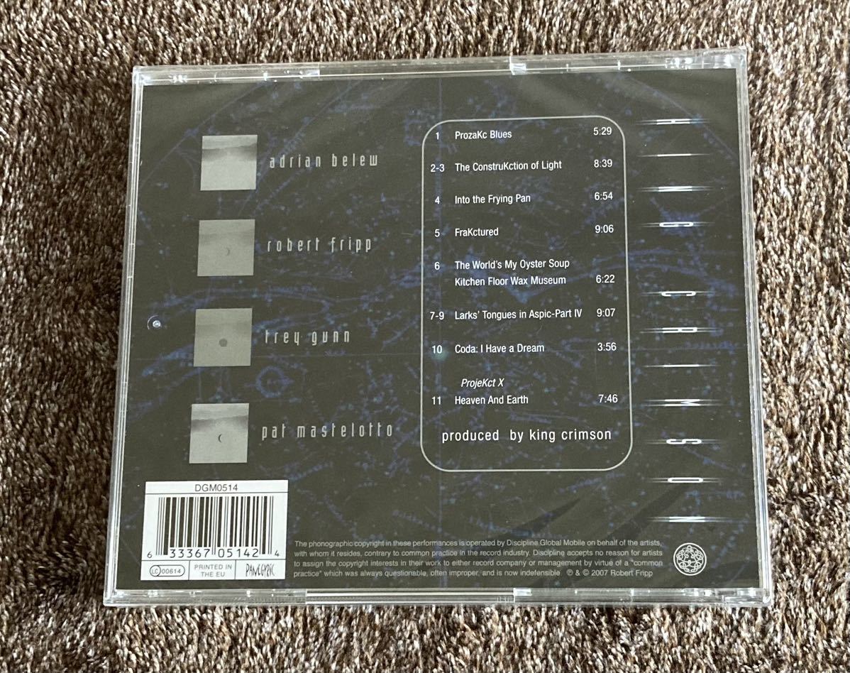 キング・クリムゾン CD Construkction Of Light King Crimson 輸入盤 2007年リリース_画像2