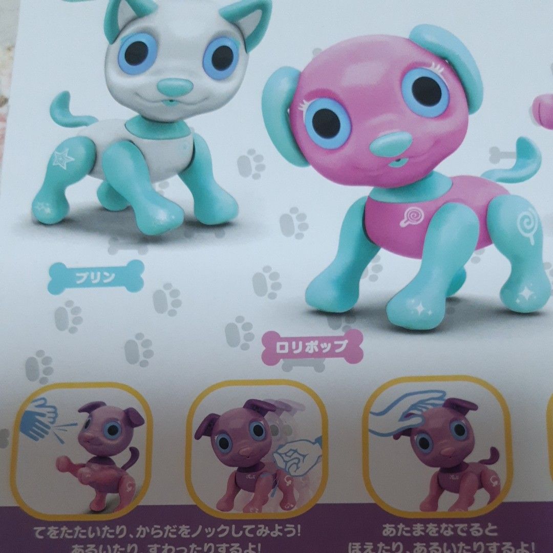 いっしょにあそぼう！コミュニケーションTOY 犬　ロボット　ASOBO　あ・そ・ぼ　ロリポップ