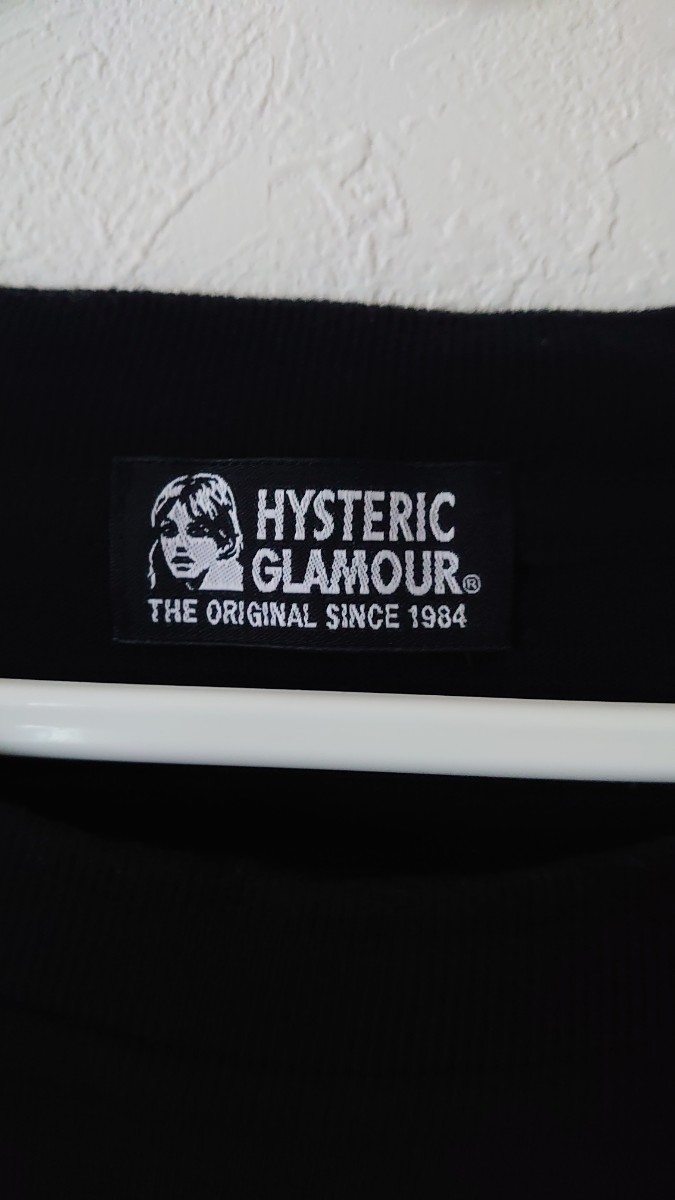 ヒステリックグラマー　HYSTERIC GLAMOUR　Tシャツ　黒　ブラック　送料無料_画像4