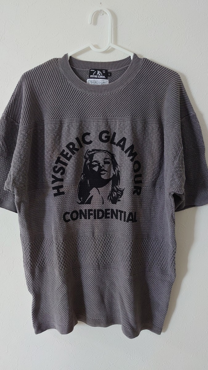 大注目 ヒステリックグラマー HYSTERIC GLAMOUR Tシャツ ニットTシャツ