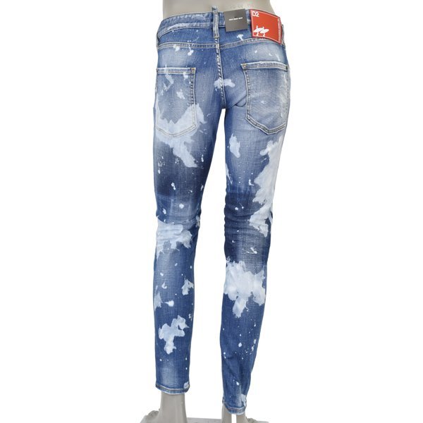 新品【44サイズ】DSQUARED2 ディースクエアード LIGHT SURFER WASH