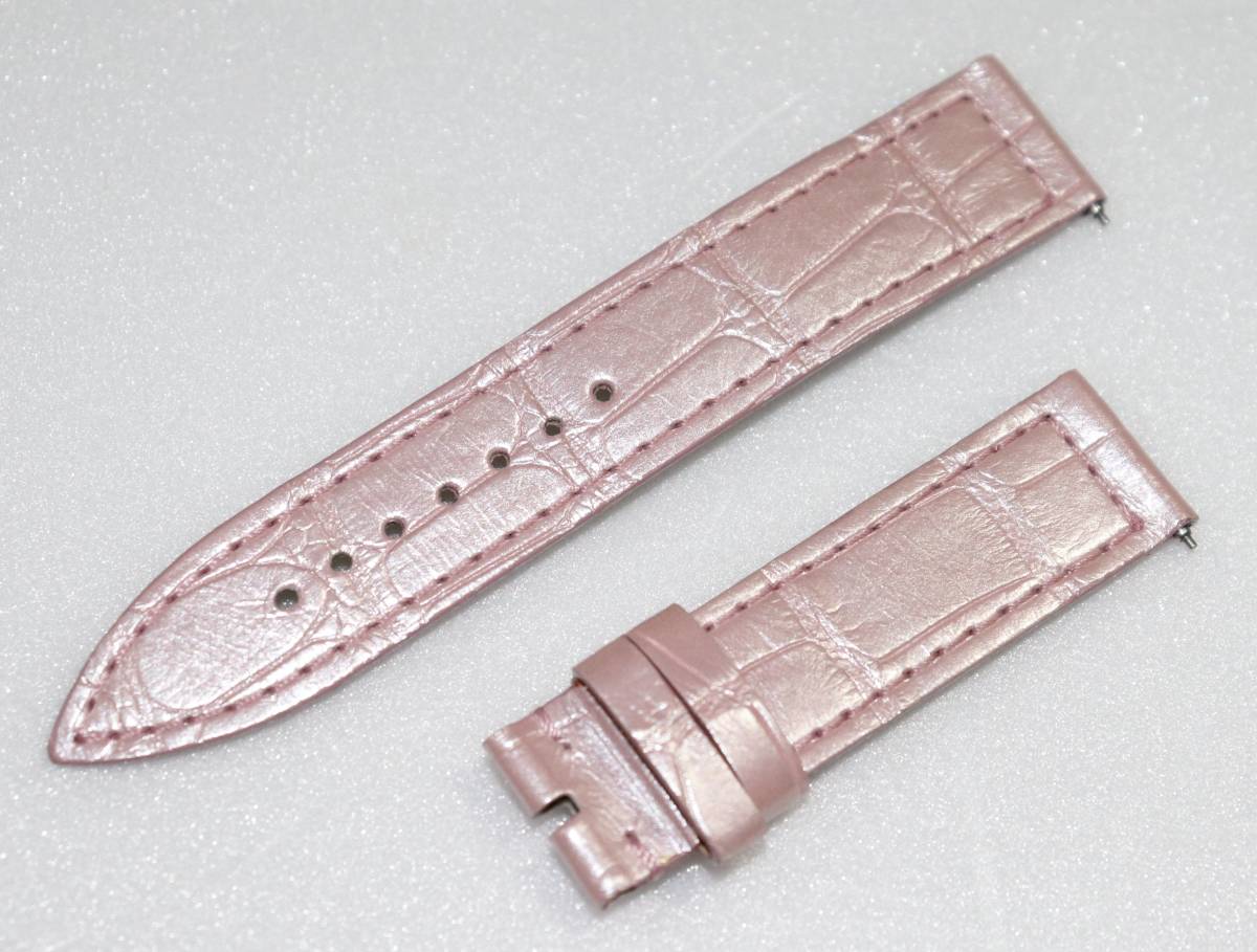 本物 新品 純正 フランクミュラー 900 902 ベルト FRANCK MULLER メタリック ピンク 6622