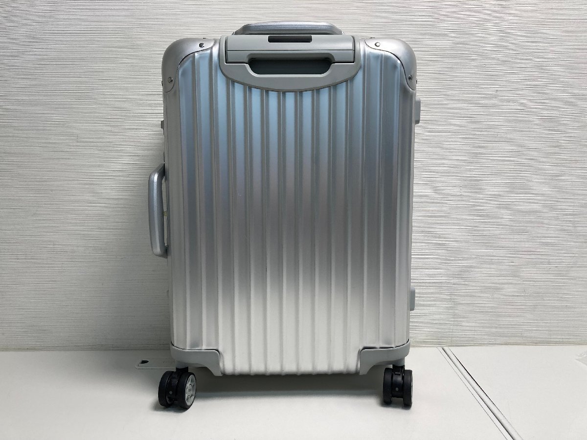 ☆22-2065】□□RIMOWA リモワ アルミ オリジナル キャビン S ☆22-2065】□□RIMOWA リモワ アルミ オリジナル キャビン S