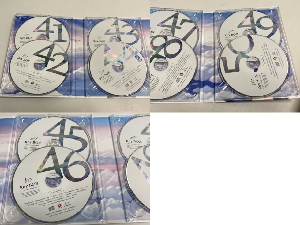 32-4372 Key/20周年記念限定CD-BOX/ KeyBOX-for two decades- / CD50枚