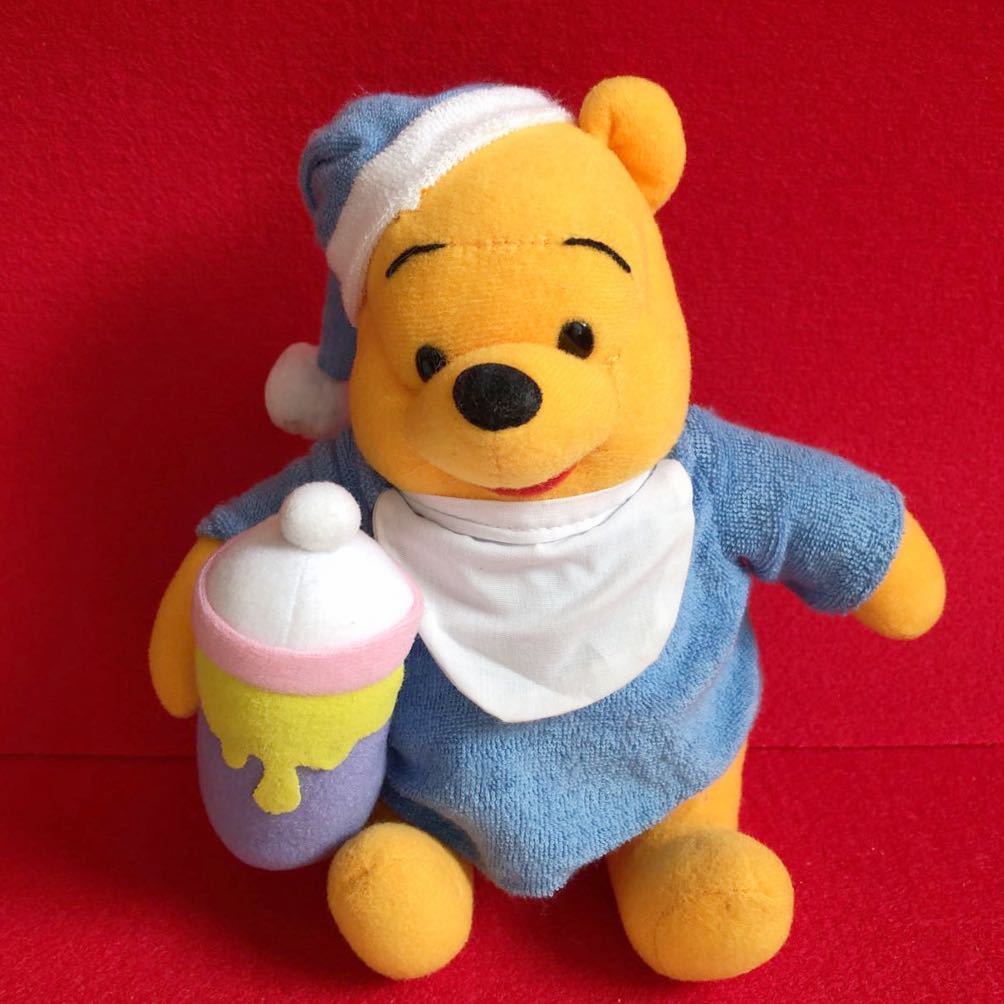  Winnie The Pooh Pooh soft toy strap 2 point set baby feeding bottle pink Disney Disney unused goods 