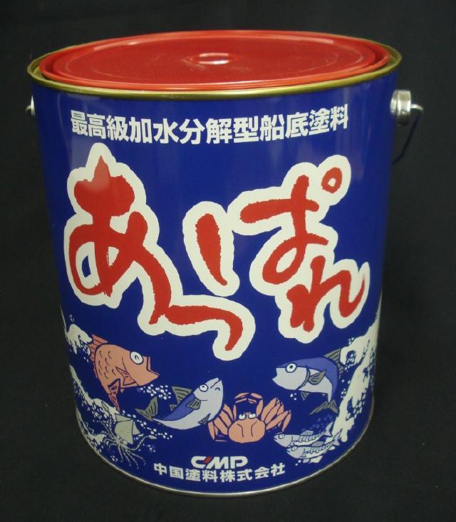 送料無料　中国塗料　あっぱれ　赤　4kg　4缶セット_画像1