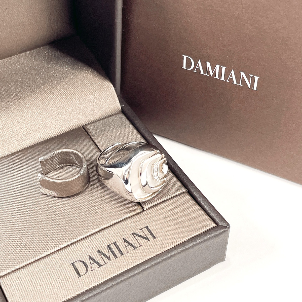 ダミアーニ Damiani リング・指輪 ダミアニッシマ シルバー925/ダイヤモンド/マザーオブパール アクセサリー ジュエリー