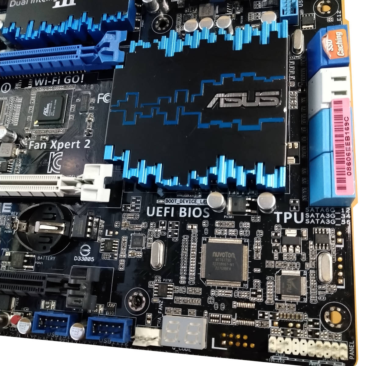 【中古】ASUS P8Z77-V DELUXE LGA1155 ＋ Win10Proデジタルライセンス_画像6