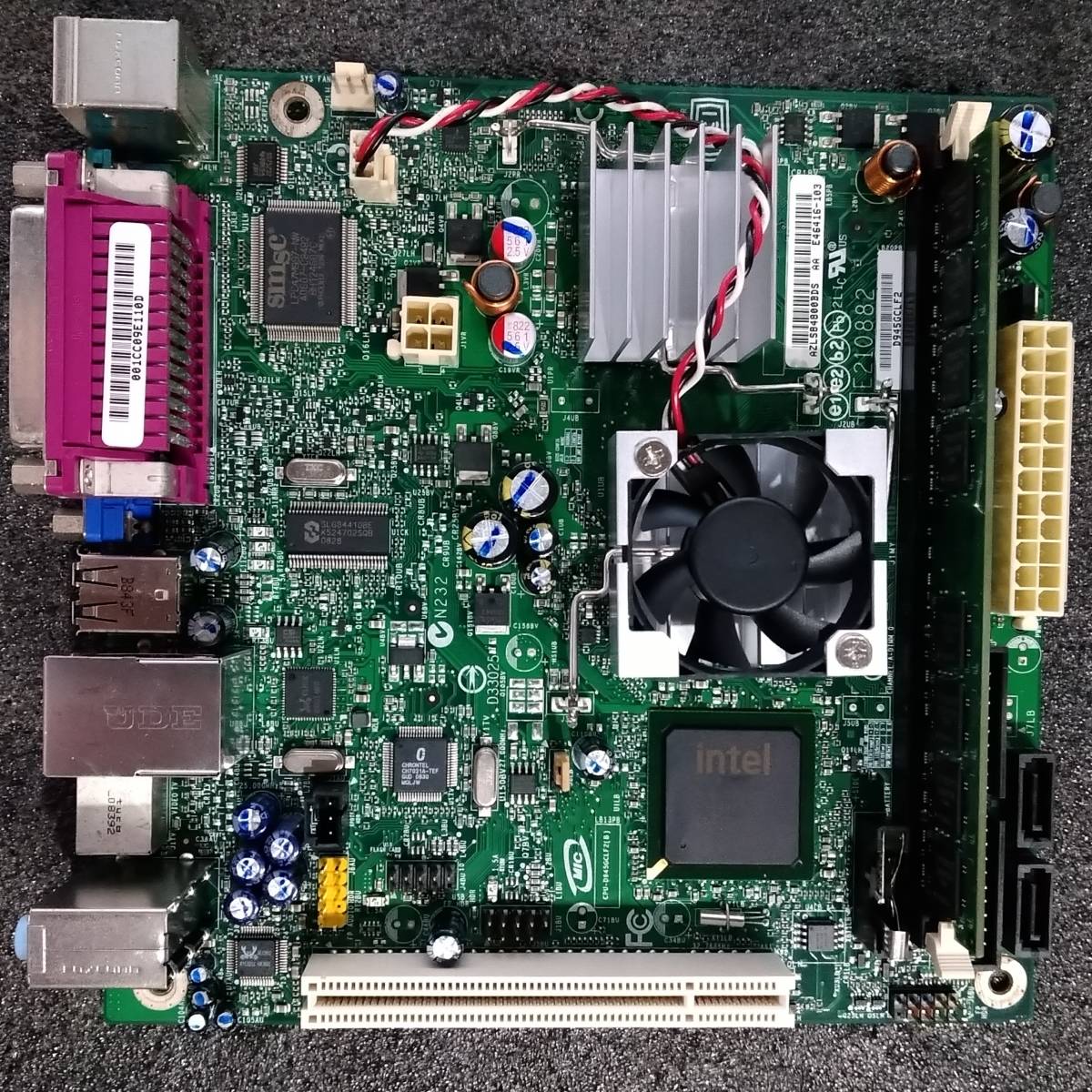 【中古】Intel D945GCLF2 Atom330搭載 + メモリ2GBセット