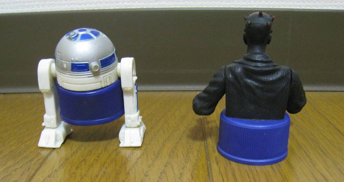 【サントリー】【当選品】ペプシ　PEPSI スターウォーズ　スペシャルボトルキャップ　【R2-D2】【ダース・モール】セット
