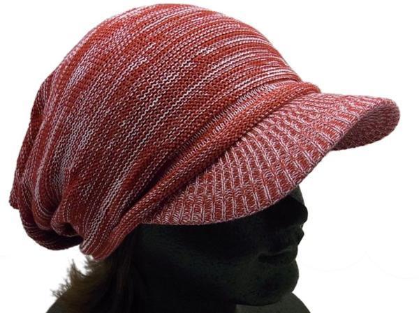  новый товар бесплатная доставка хлопок вязаная шапка [ красный x белый ] мужской женский с козырьком . вязаная шапка Casquette простой шляпа красный белый 