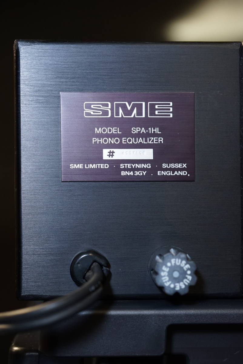 SME MODEL SPA‐１HL PHONO EQUALIZER 管球式フォノイコライザーアンプ