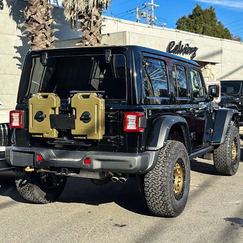  California mud Star 18y- Jeep Wrangler JL | fuel tank rack f.e-ru tanker 2PCS attached 