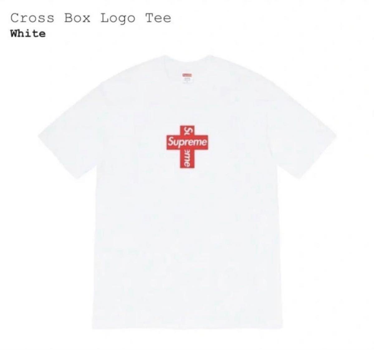 FW20 Supreme Cross Box Logo Tee シュプリーム クロス ボックス ロゴ ティー シャツ Mサイズ
