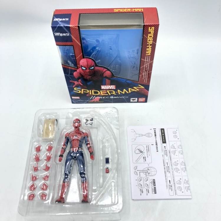 [ used ] Bandai S.H.Figuarts Spider-Man ( Home kaming) breaking the seal goods [240070099082]