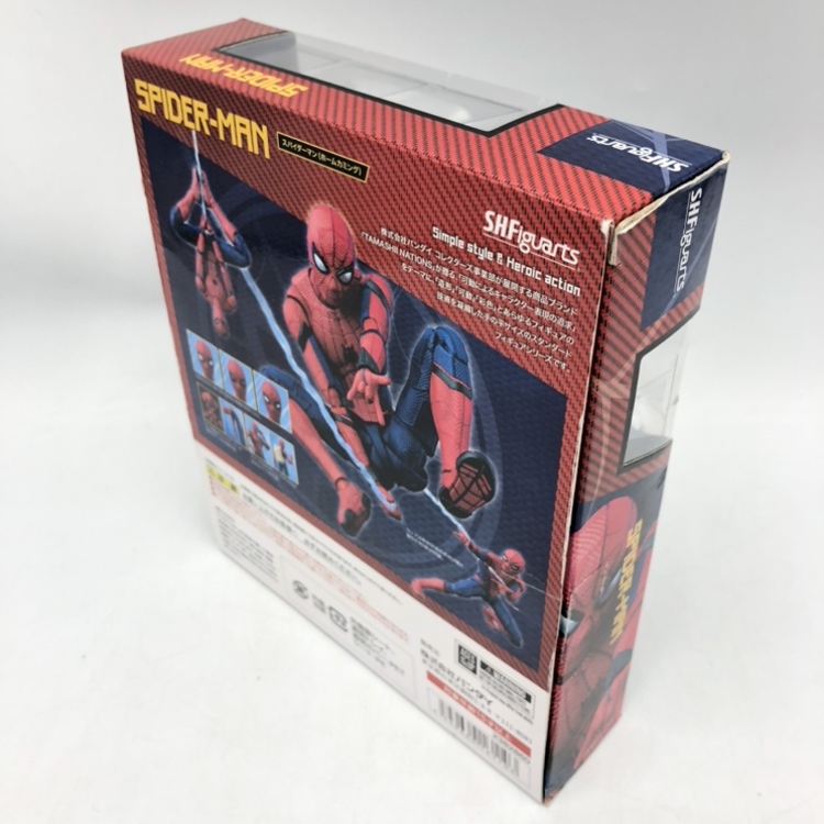 [ used ] Bandai S.H.Figuarts Spider-Man ( Home kaming) breaking the seal goods [240070099082]