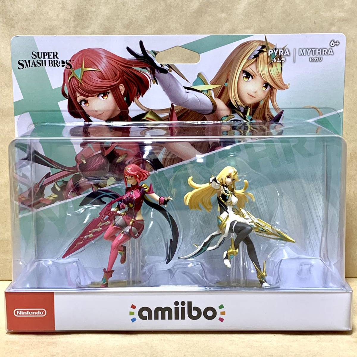 ゼノブレイド amiibo ダブルセット ホムラ ヒカリ 新品未開封 - その他