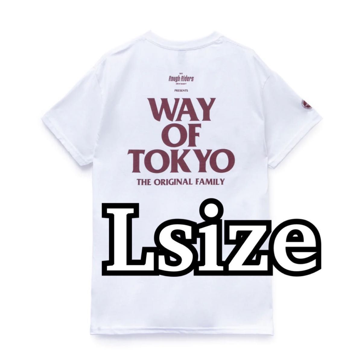 ラッツ　Tシャツ/RATS WAY OF TOKYO バーガンディー L長瀬智也