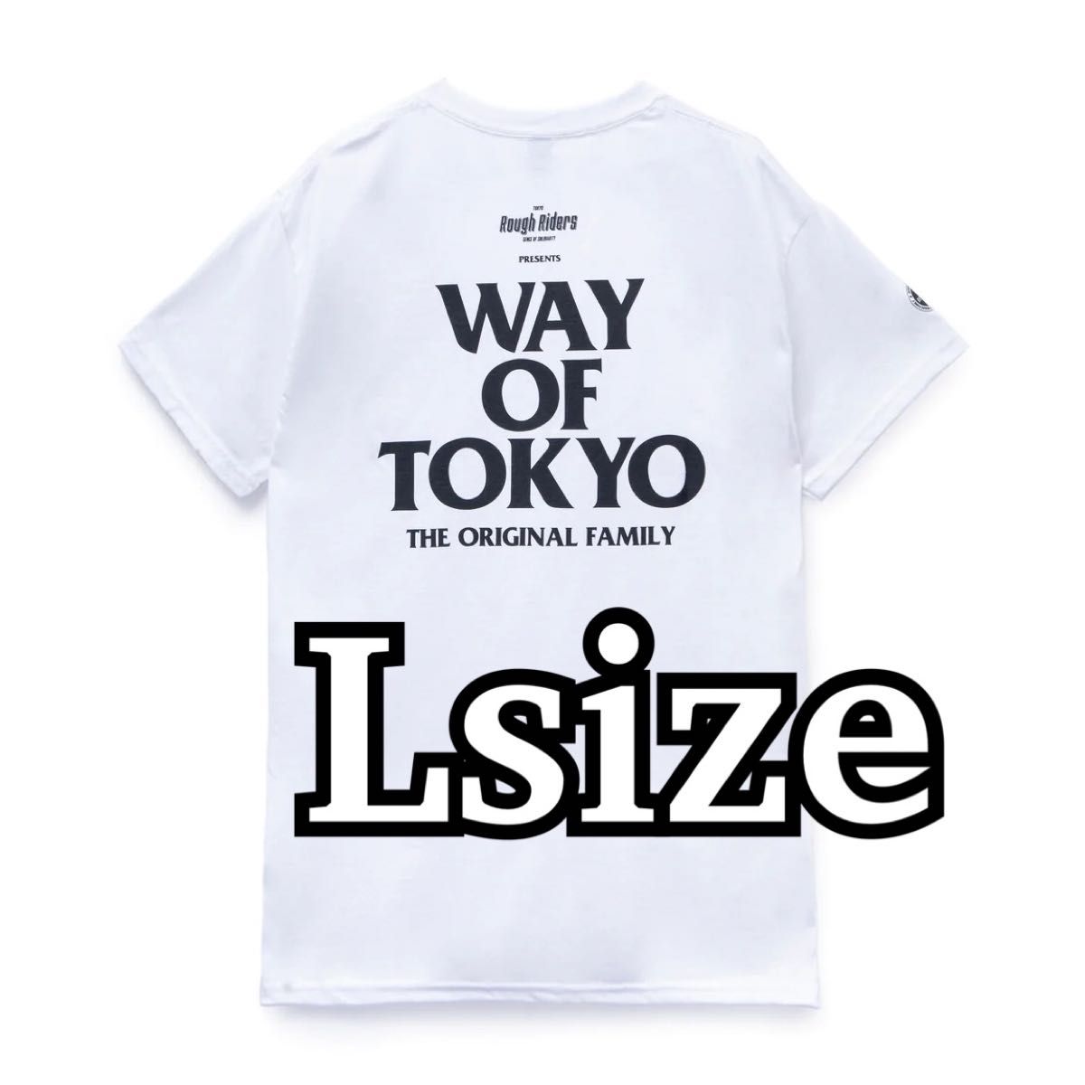 ラッツ　Tシャツ/RATS WAY OF TOKYO WHITE L