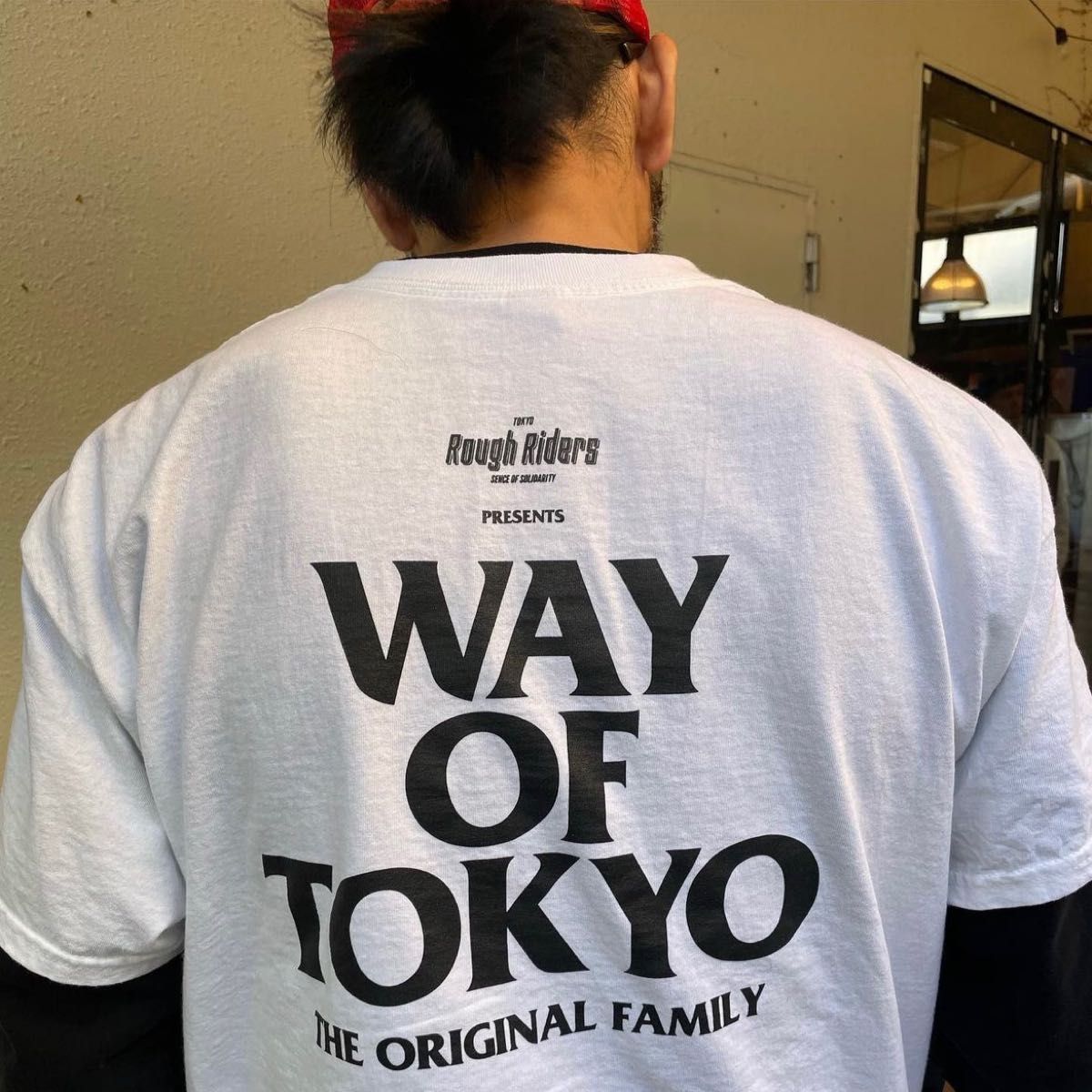 ラッツ　Tシャツ/RATS WAY OF TOKYO WHITE L