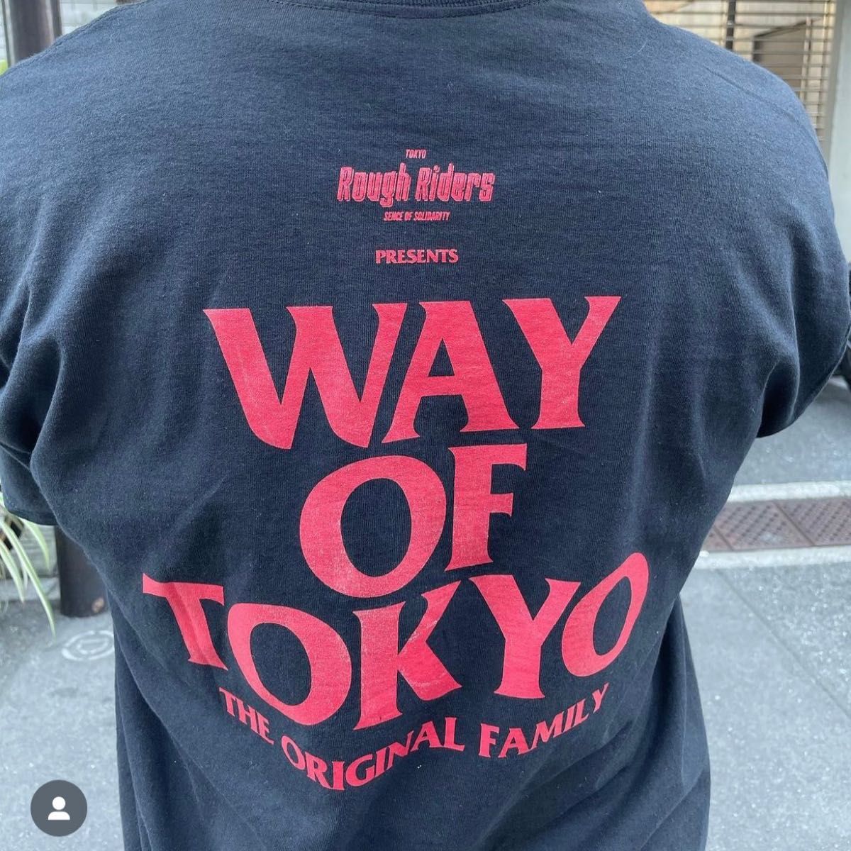 ラッツ　Tシャツ/RATS WAY OF TOKYO RED Lサイズ