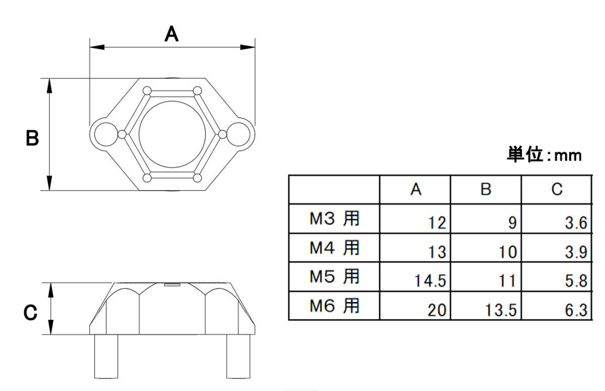 プラモデル展示用ナット固定カバー　3Dプリンタ出力未塗装キット　プラモデル固定用　艦船　AFV　カーモデル　2_画像3