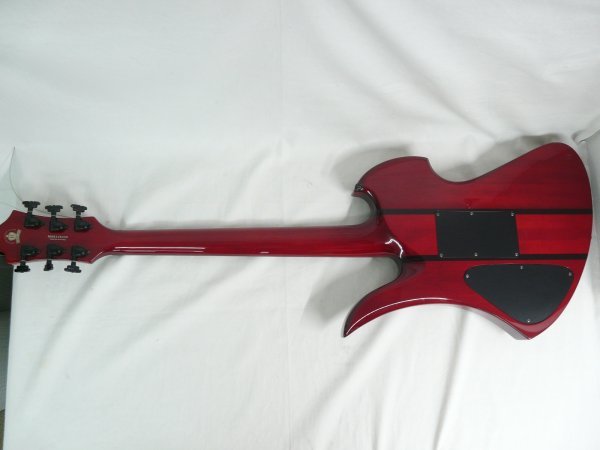 YG11 リッチビッチ変形ギター エレキギター 赤 1本 モッキンバードST