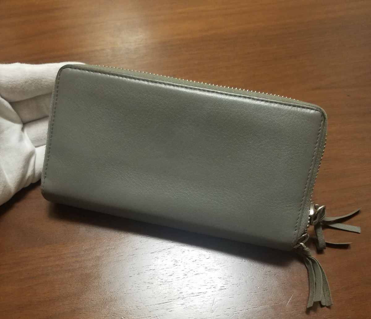 BALENCIAGA バレンシアガ 長財布 ラウンドファスナー ペーパーマニー