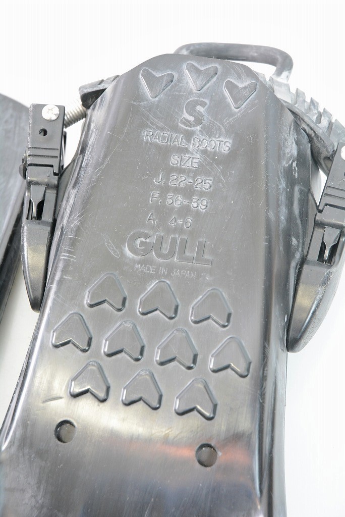 GULL ガル マンティス ドライフィン MANTIS Dry Fin ブラック Sサイズ［Fin-230528TM］_画像3