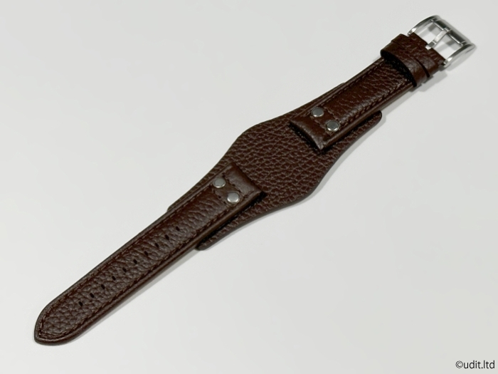  ковер ширина :22mm заклепка натуральная кожа bndo в одном корпусе кожаный ремень наручные часы ремень Brown наручные часы для частота коврик хвост таблеток : серебряный 