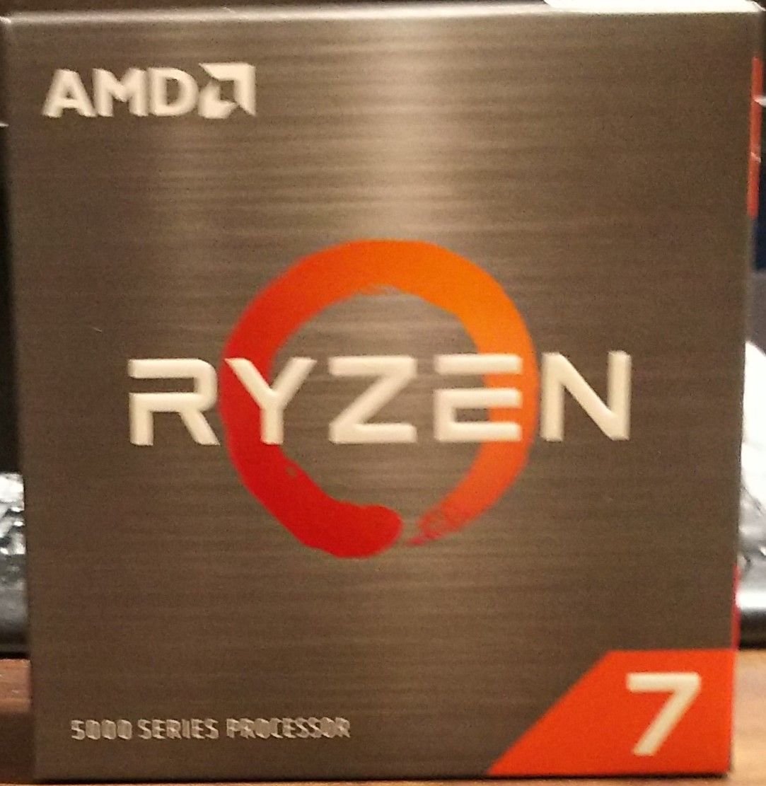 【新品・未開封】　AMD　ryzen7　5700X　ＢＯＸ（国内正規代理店品）