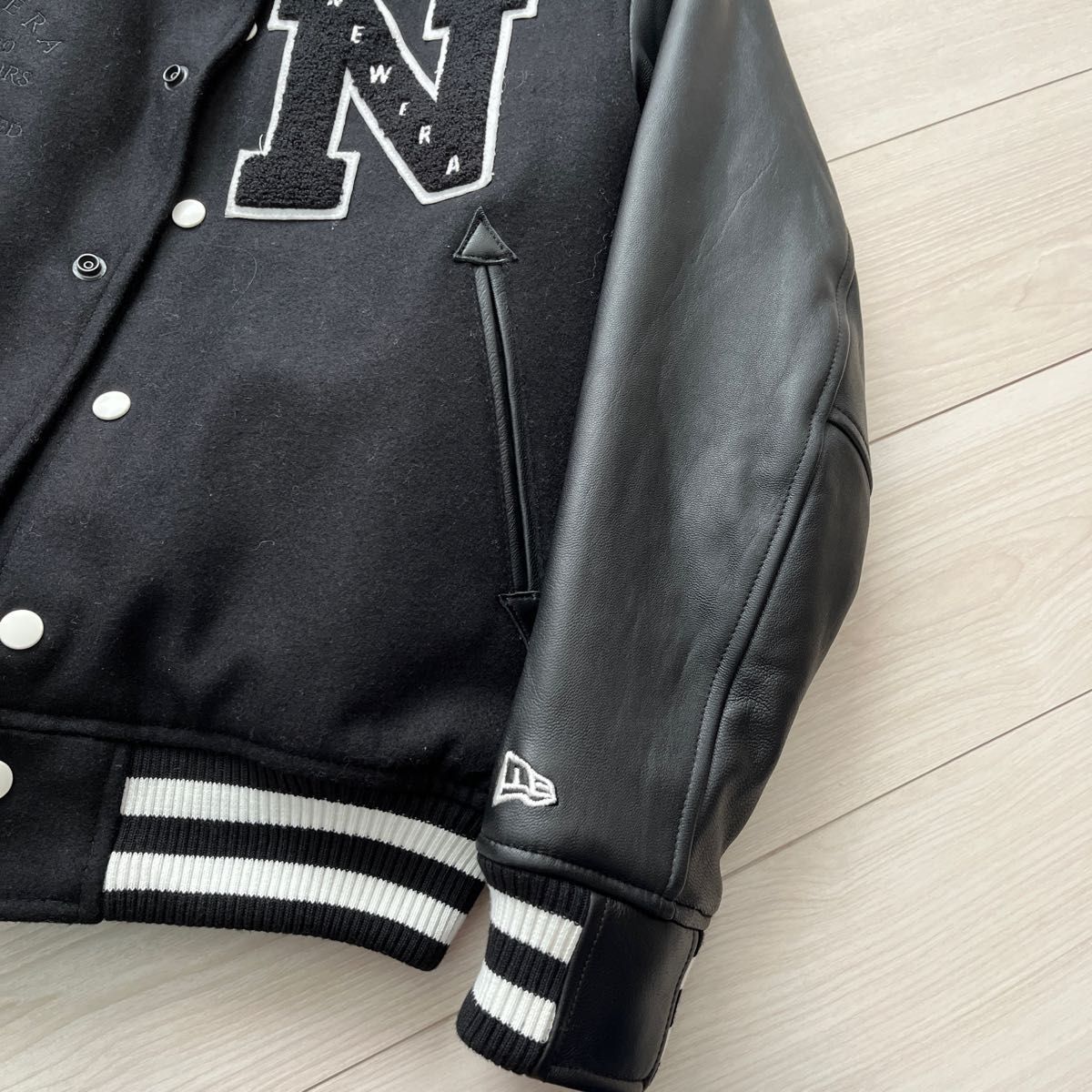 スタジャン 袖革 ニューエラ NEWERA ジャケット|Yahoo!フリマ スタジャン 袖革 ニューエラ NEWERA ジャケット|Yahoo!フリマ
