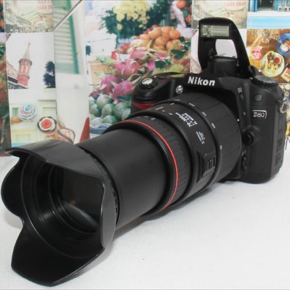 【超特価】 新品カメラバッグ付きNikon D80 超望遠 300mm レンズセット ニコン 【超特価】 新品カメラバッグ付きNikon D80 超望遠 300mm レンズセット ニコン
