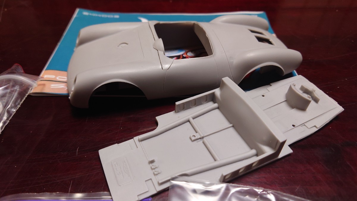USCP 1/24 ポルシェ 550スパイダー フルレジンキット Porsche USCP 1/24 ポルシェ 550スパイダー フルレジンキット Porsche