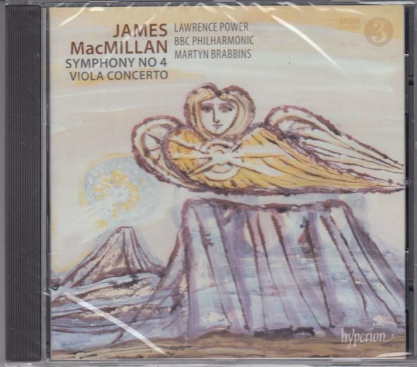 [CD/Hyperion]J.マクミラン(1959-):交響曲第4番&ヴィオラ協奏曲/L.パワー(va)&M.ブラビンズ&BBCfフィルハーモニック 2019.5_画像1