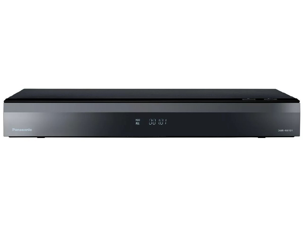 ブルーレイディスクレコーダー Panasonic パナソニック 4K DIGA 1TB DMR-4W101 ブラック 未開封品_画像1