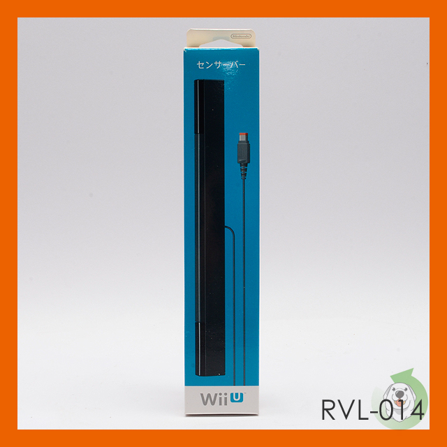 【未使用】任天堂 ニンテンドーWii WiiU センサーバー 純正 ブラック 黒 RVL-014の画像1