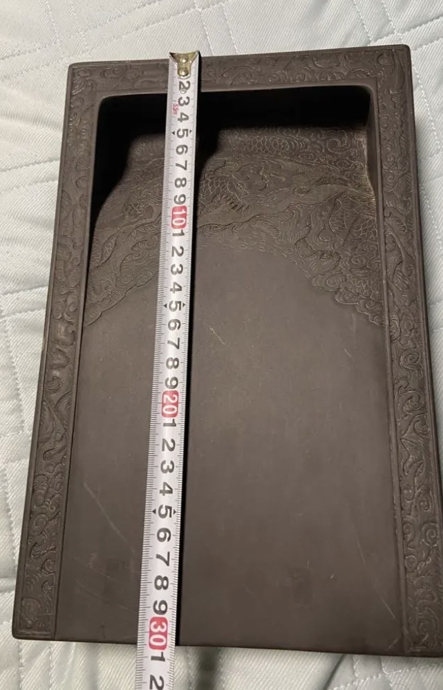 中国古美術品 趙子昂 雲龍文彫 特大硯石 7.3kg | www.keesypelaar