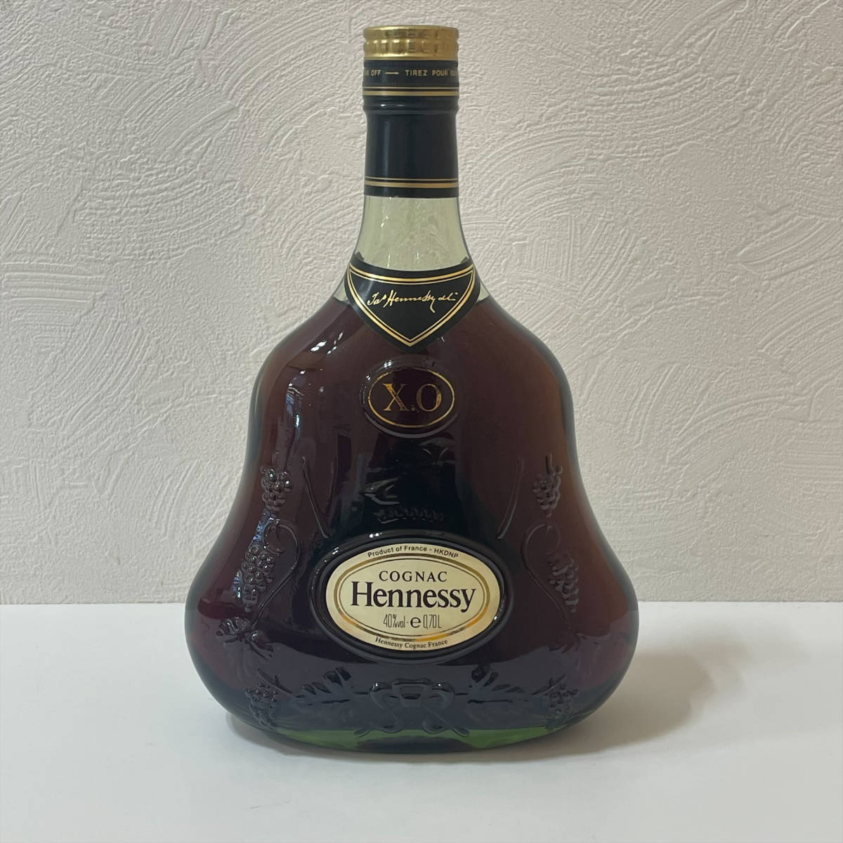 未開栓Hennessy  XO  金キャップ グリーンボトル700ml 40%