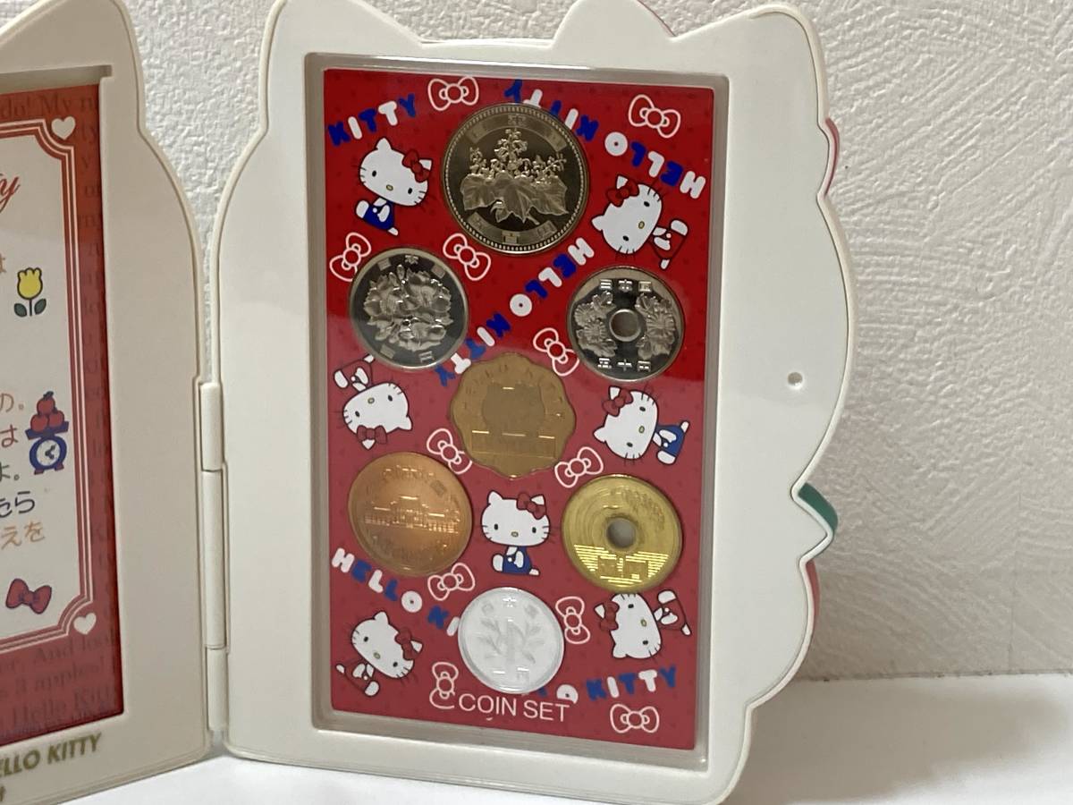 ☆　美品　ハローキティ 生誕30周年 2004 記念硬貨 額面666円 幣セット ミントセット 記念硬貨 キャラクター コイン コレクション　管HAR_画像3