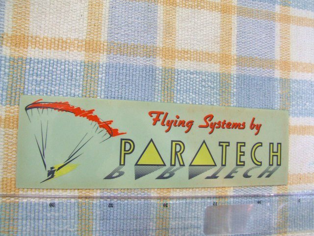 Paratech/ paraglider / period thing / sticker / seal / * Yahoo! shopping store / rare thing association *. beautiful . also large amount exhibiting!