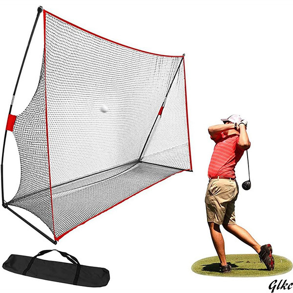 ゴルフネット スイング練習 収納袋 簡単設置 ビッグサイズ 3m 練習 便利 練習器 ゴルフ練習用 軽量 上達 練習器具